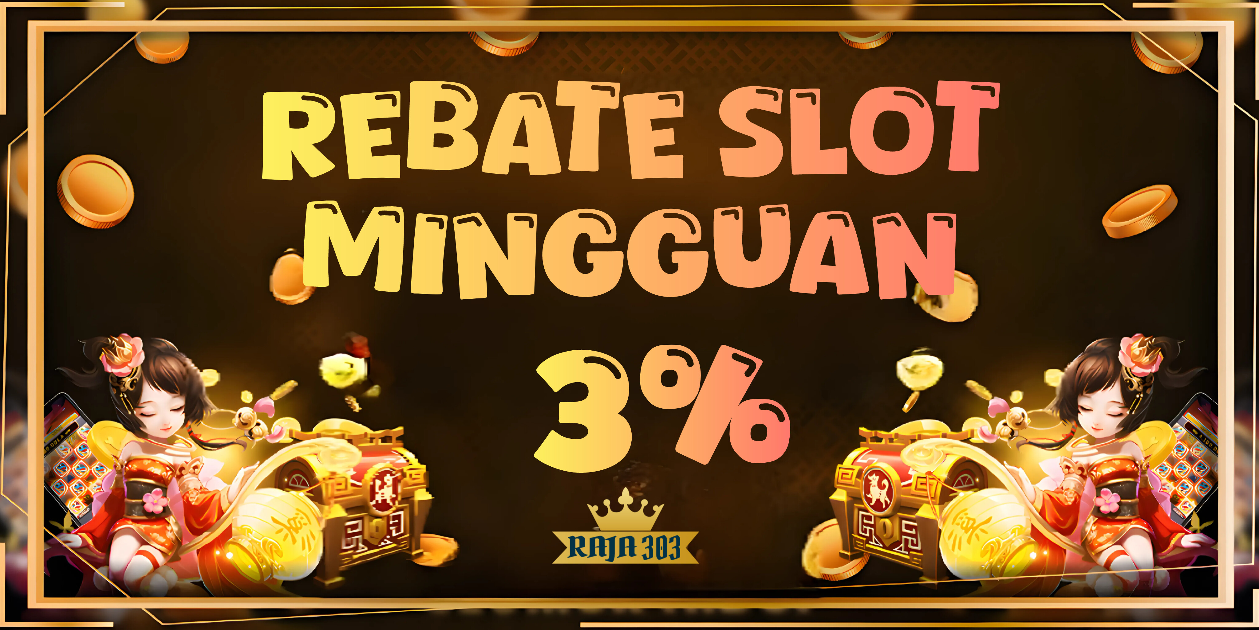 REBATE SLOT MINGGUAN 3%